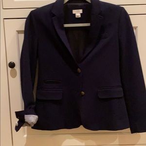 Jcrew navy school boy blazer
